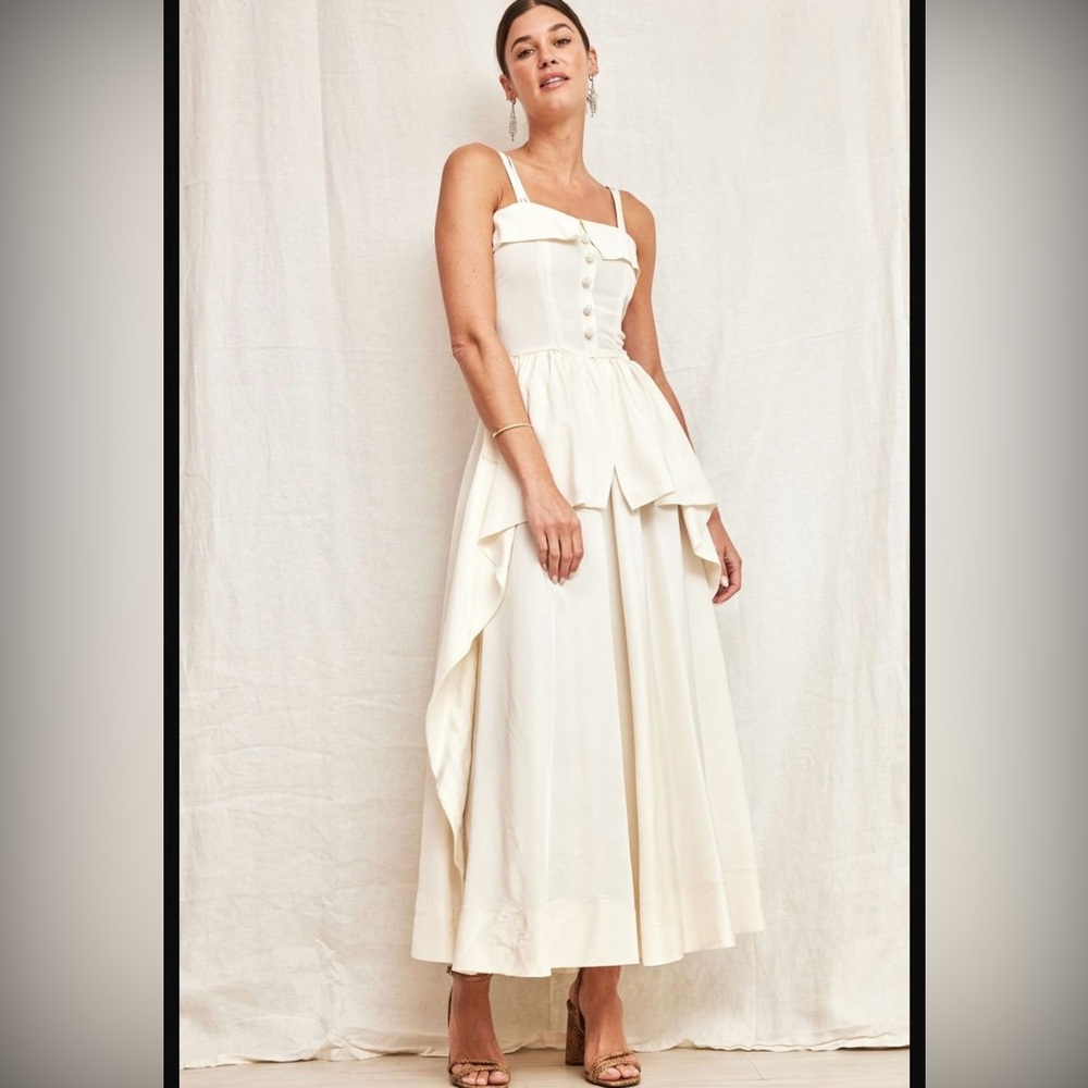 1960s Taffeta Dress Madly Vintage - Bridal Collection XS/S